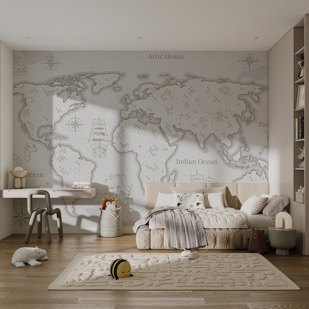 Map of the world Map of the world