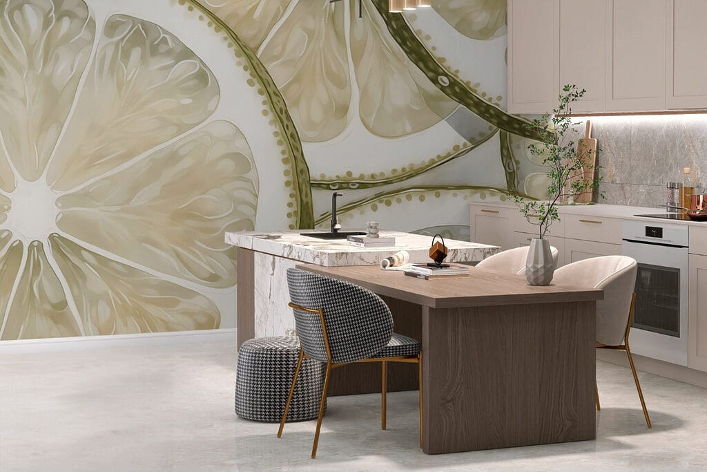 Fresh lemon slices stacked together Fresh lemon slices stacked together