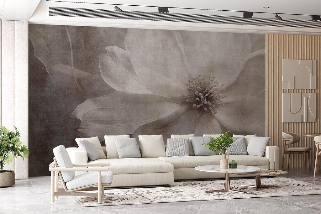 Delicate petals in soft tones