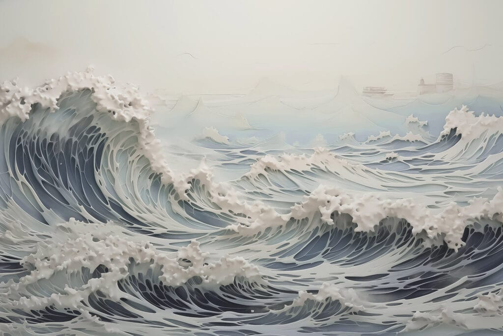 Large waves in the ocean