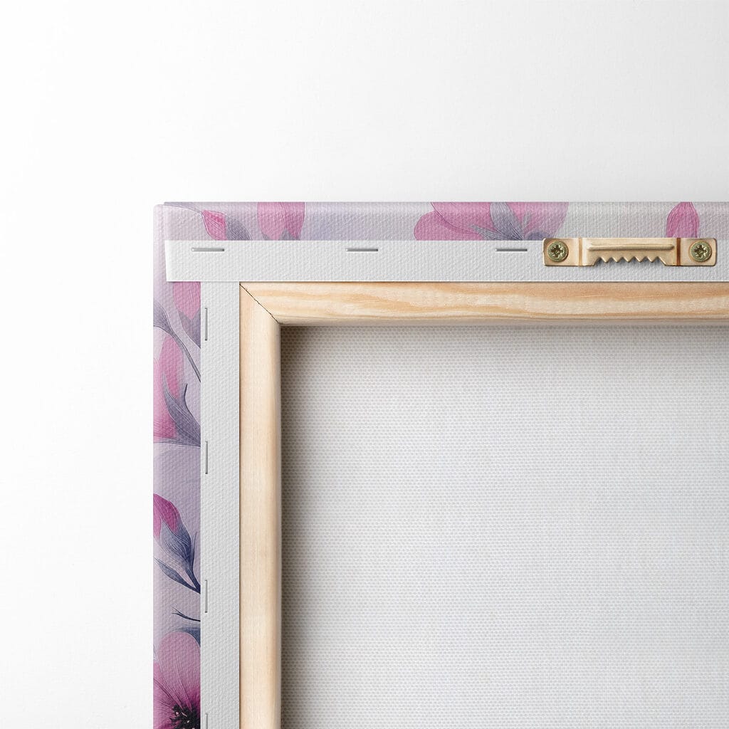 Group of pink and purple flowers