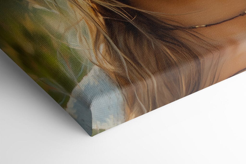 Woman with green eyes and freckles