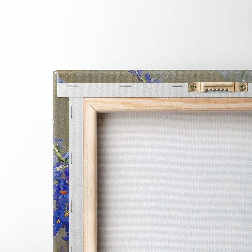 Painting of flowers in a vase Painting of flowers in a vase