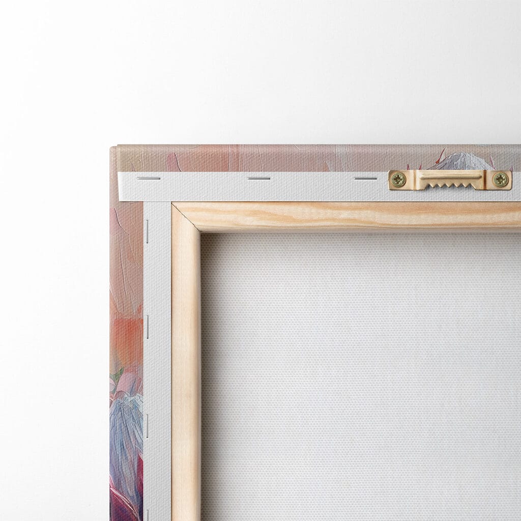 Painting of a bouquet of flowers Painting of a bouquet of flowers