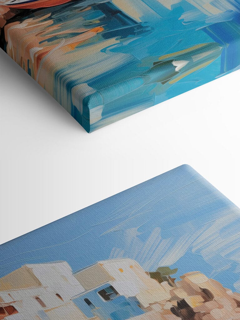 Boats on the water by a cliff Boats on the water by a cliff