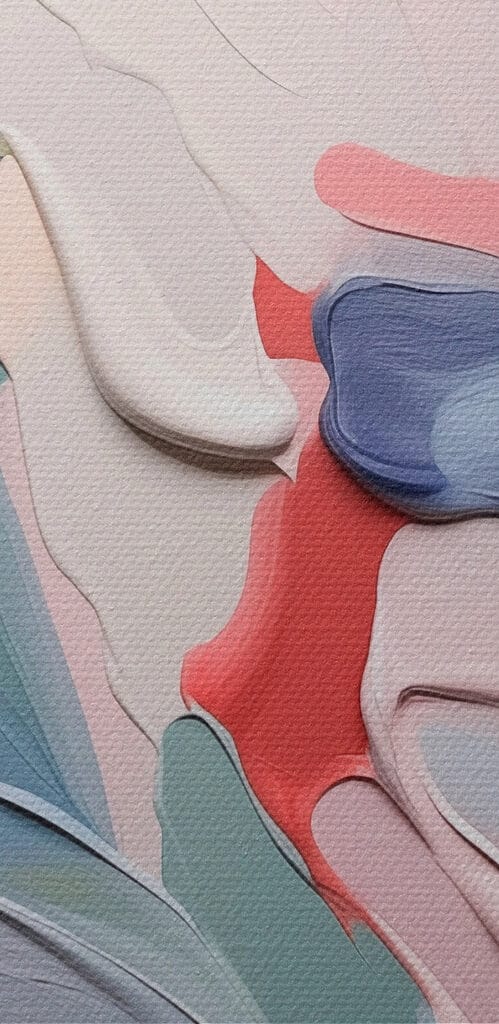 Abstract waves of gentle colors