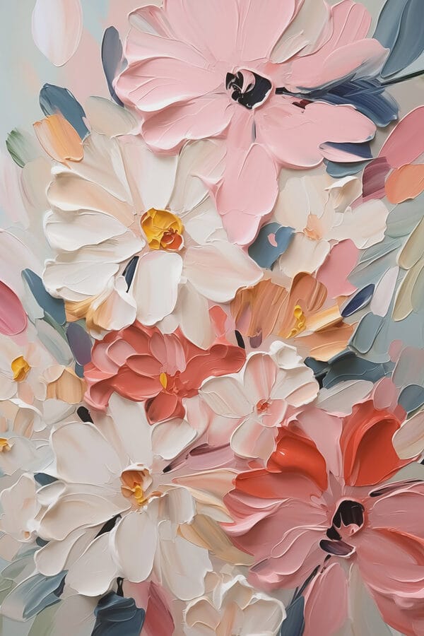 Painting of flowers Painting of flowers