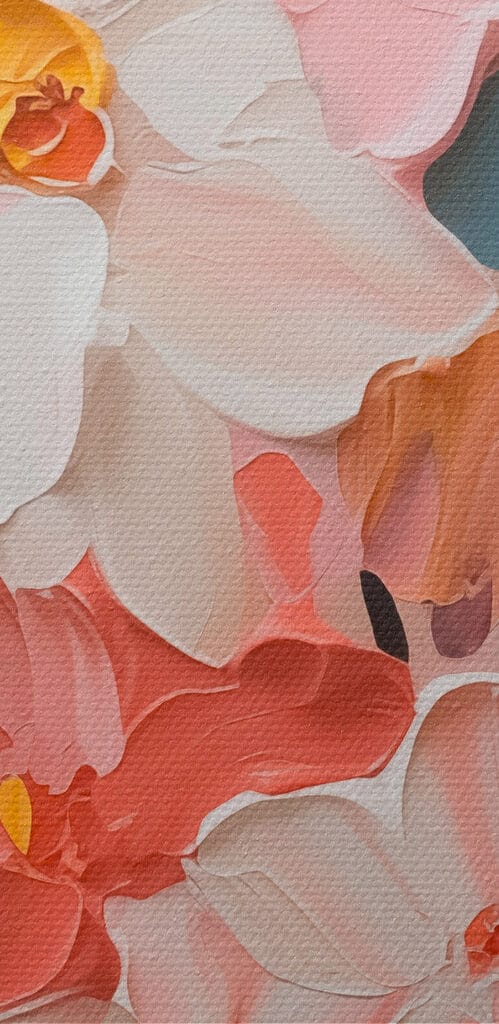 Painting of flowers Painting of flowers