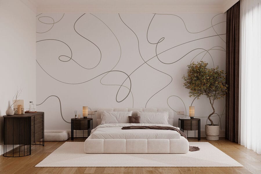 White background with black lines White background with black lines