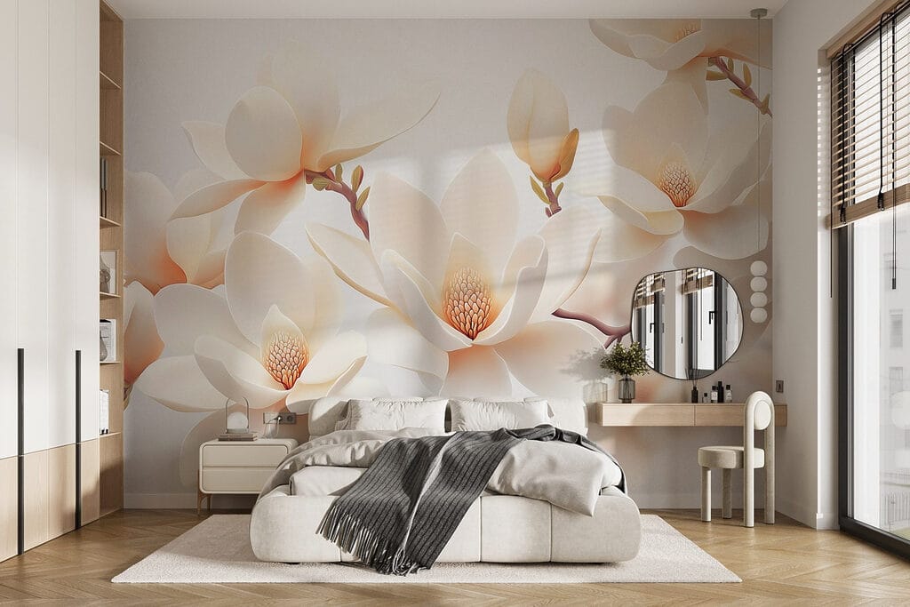 Group of white flowers