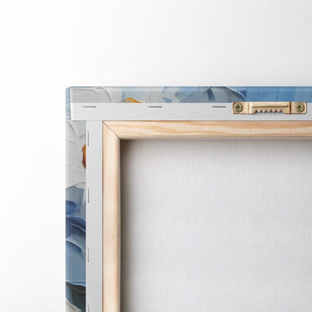 Bright daisies against a blue backdrop