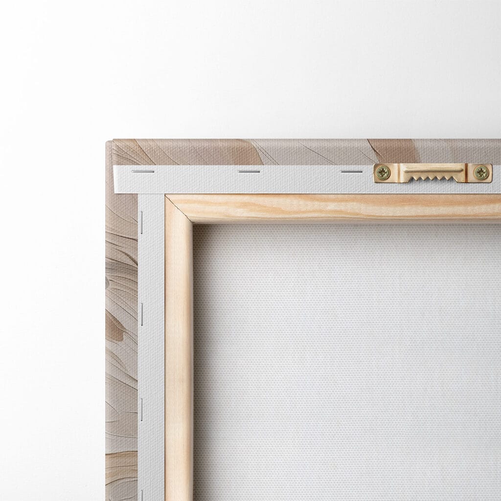 Soft hues in flowing abstraction