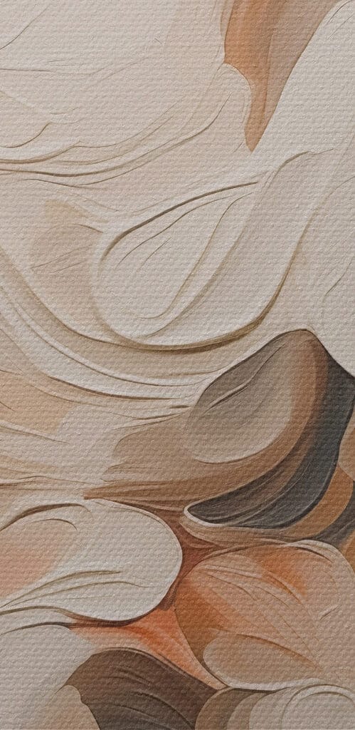 Soft hues in flowing abstraction