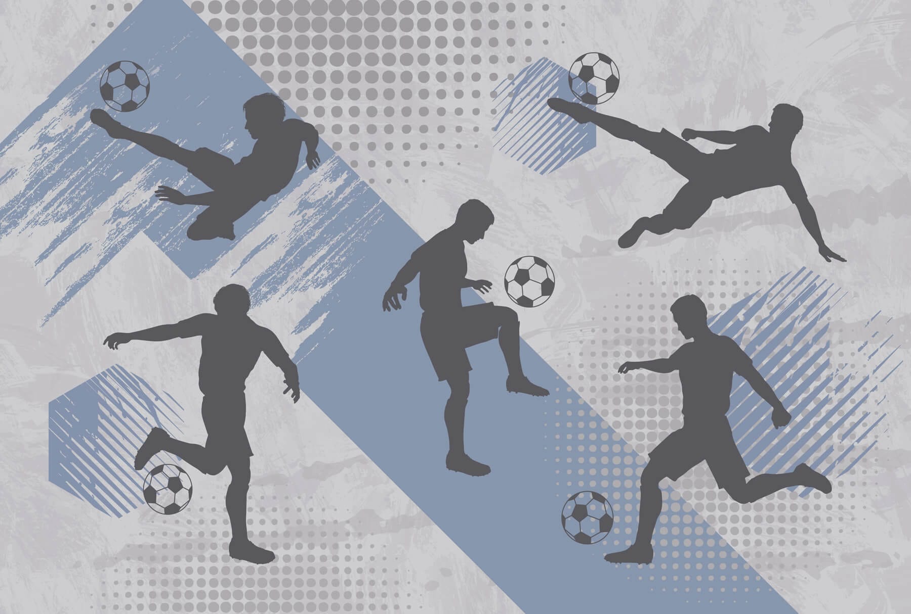 Group of men playing football Group of men playing football