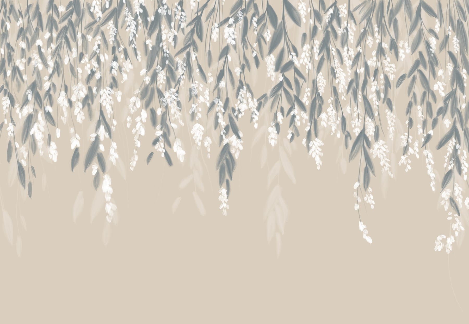 Delicate leaves in soft tones Delicate leaves in soft tones