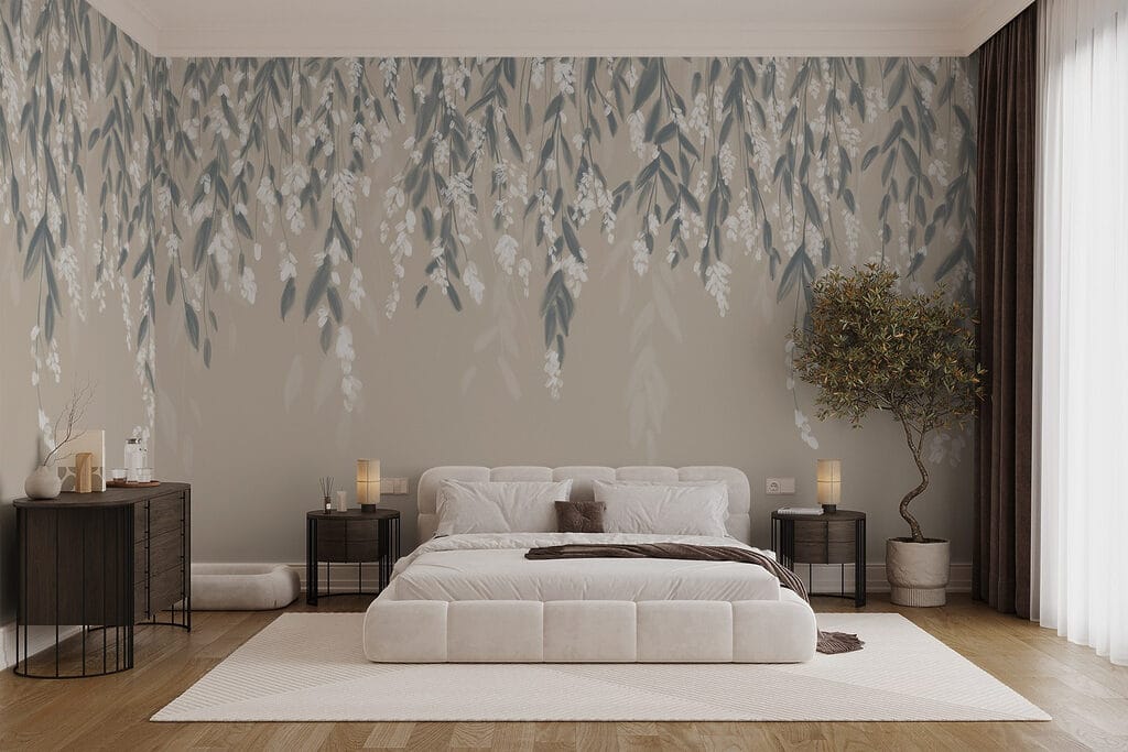 Delicate leaves in soft tones Delicate leaves in soft tones