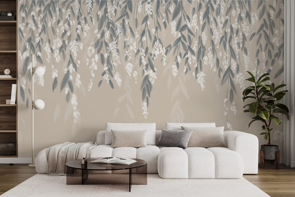 Delicate leaves in soft tones Delicate leaves in soft tones