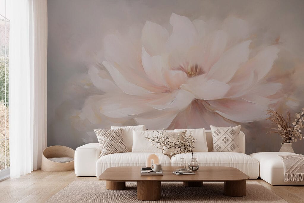 Painting of a flower Painting of a flower