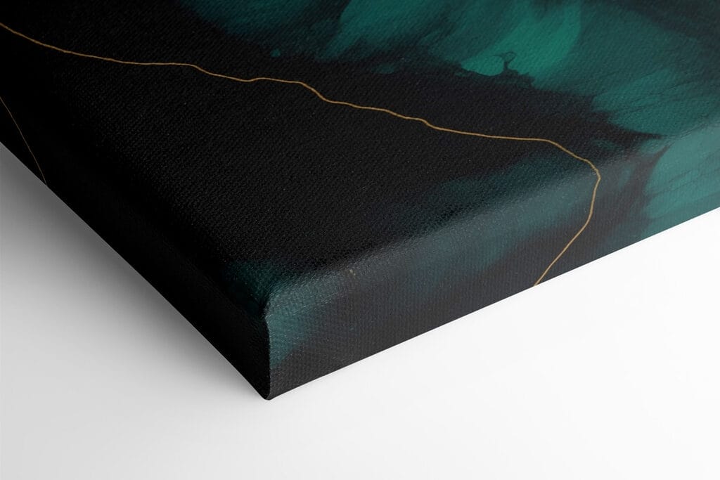 Serene flow of emerald and earth Serene flow of emerald and earth