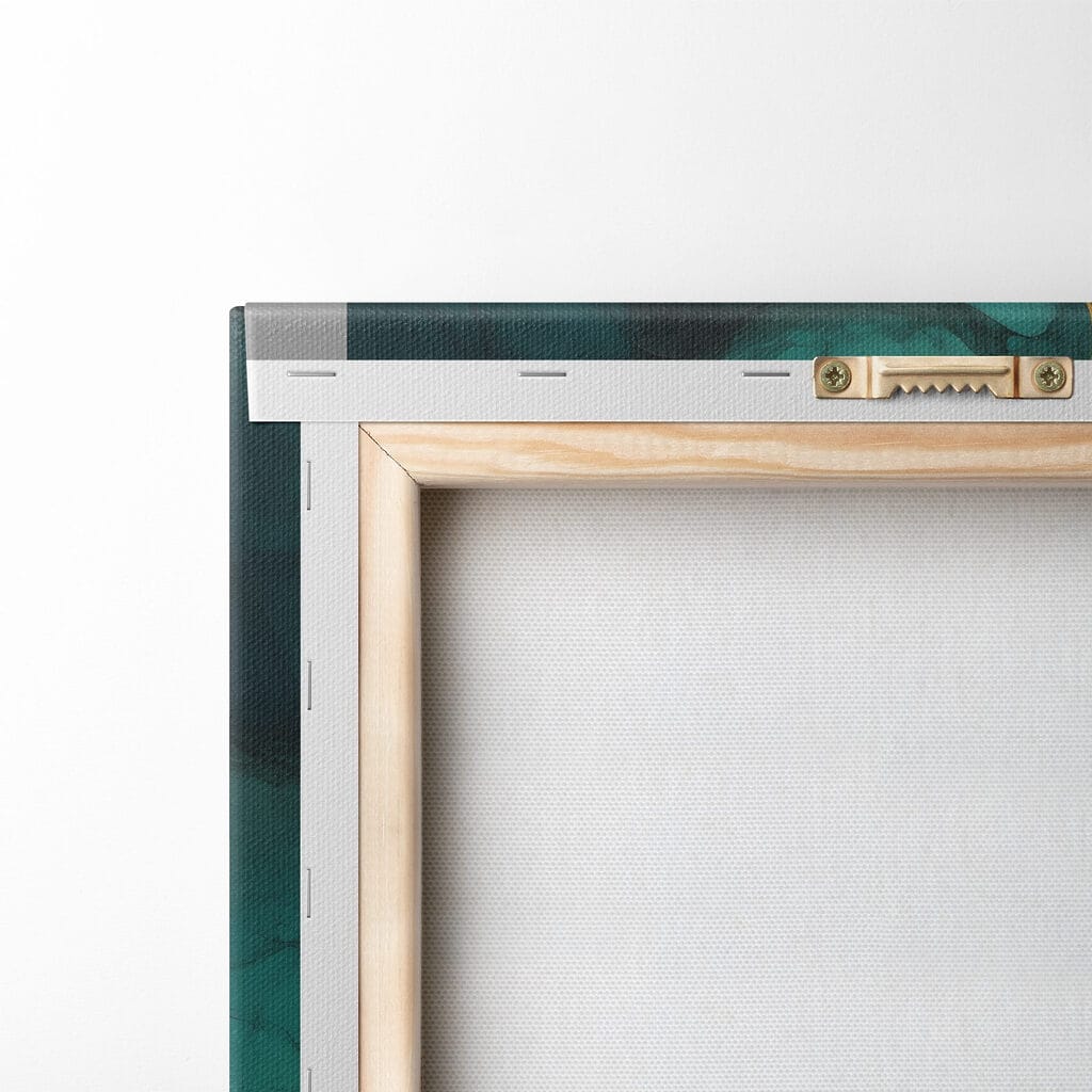 Serene flow of emerald and earth Serene flow of emerald and earth