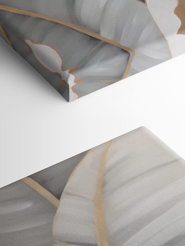 Lush leaves in serene harmony