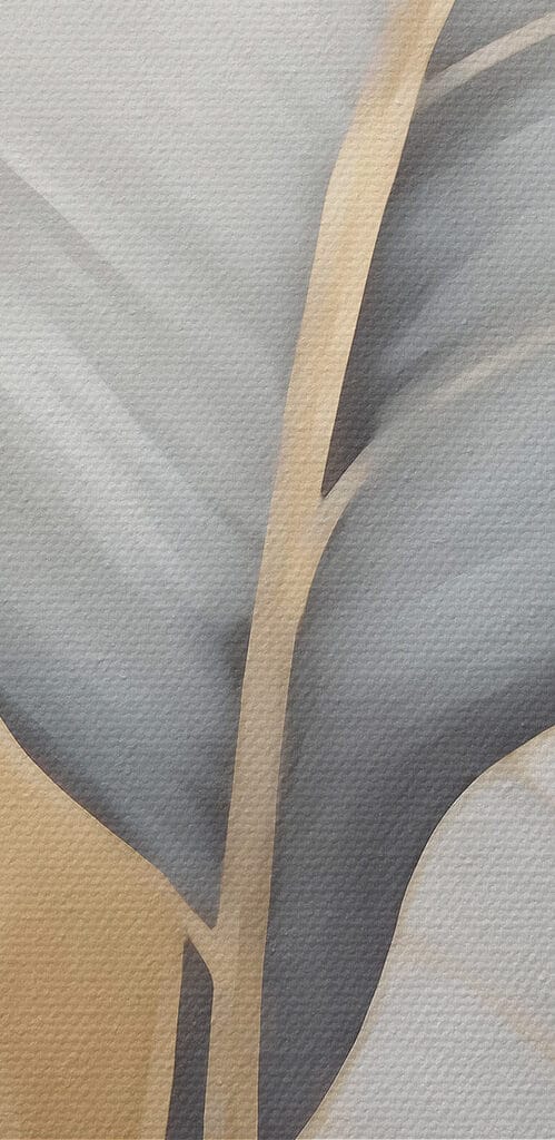 Lush leaves in serene harmony