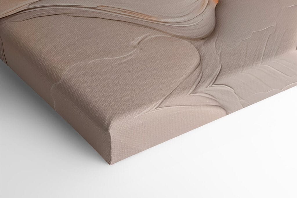 Abstract swirls of soft hues