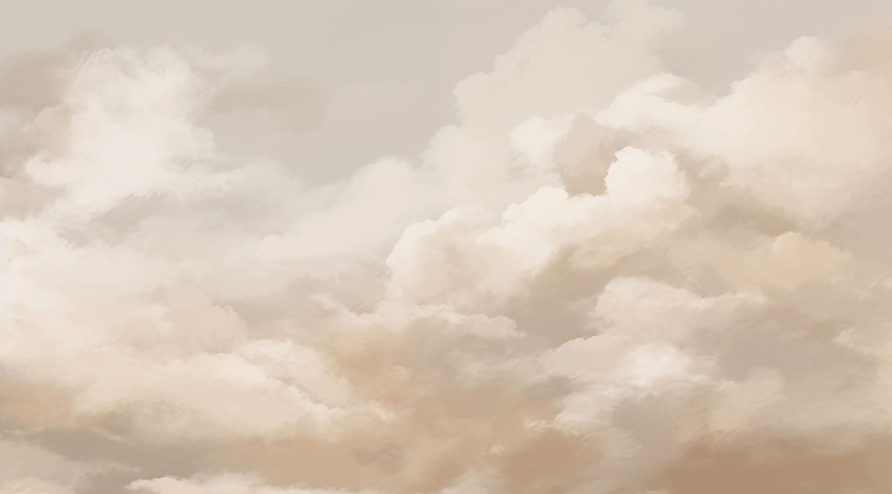 Cloudy sky with a person in the background