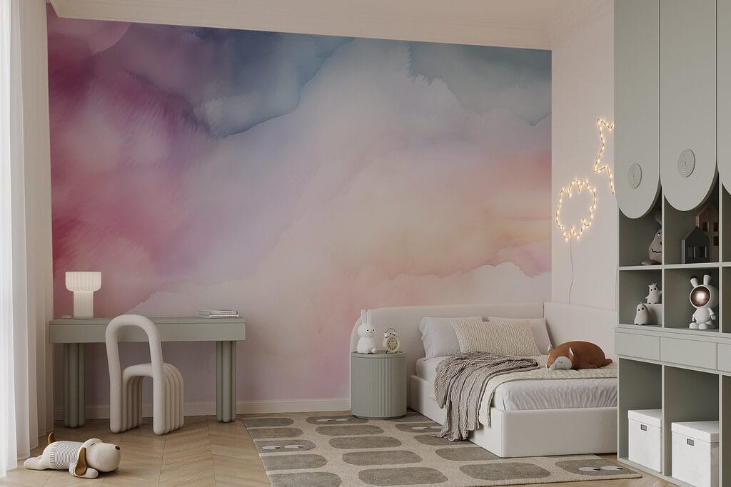 Dreamy colors blend in harmony