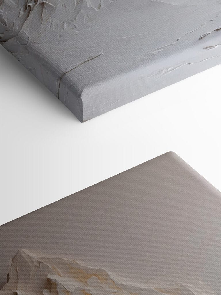 White mountain with snow White mountain with snow