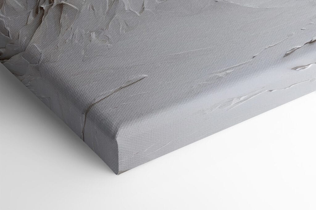 White mountain with snow White mountain with snow