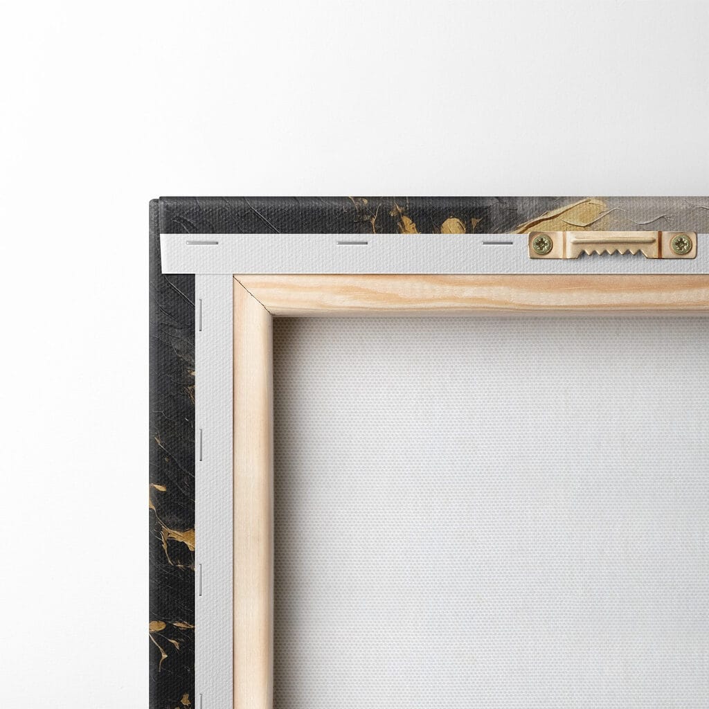 Painting of a moon and water Painting of a moon and water