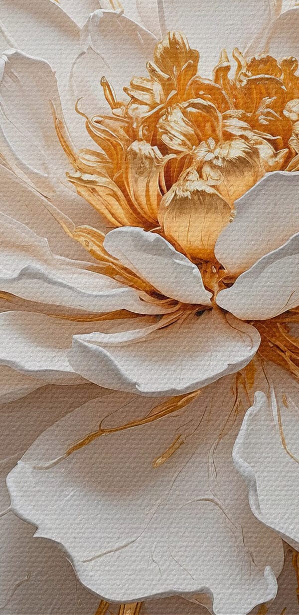 Elegant flower in soft textures