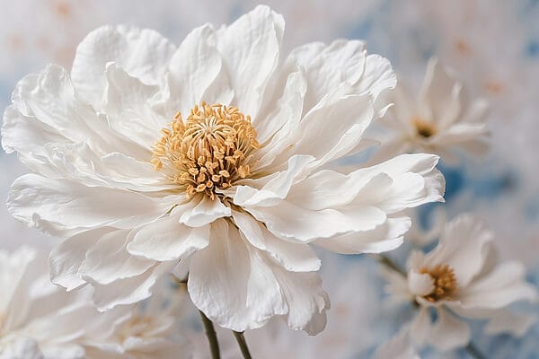 Delicate petals, nature's soft touch Delicate petals, nature's soft touch