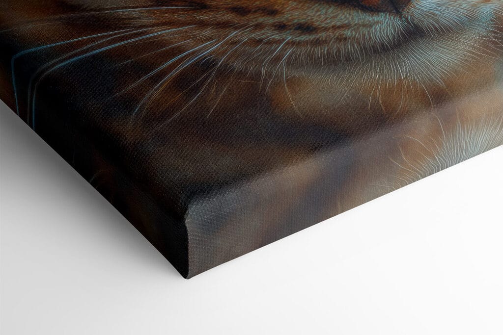 Majestic feline with striking eyes