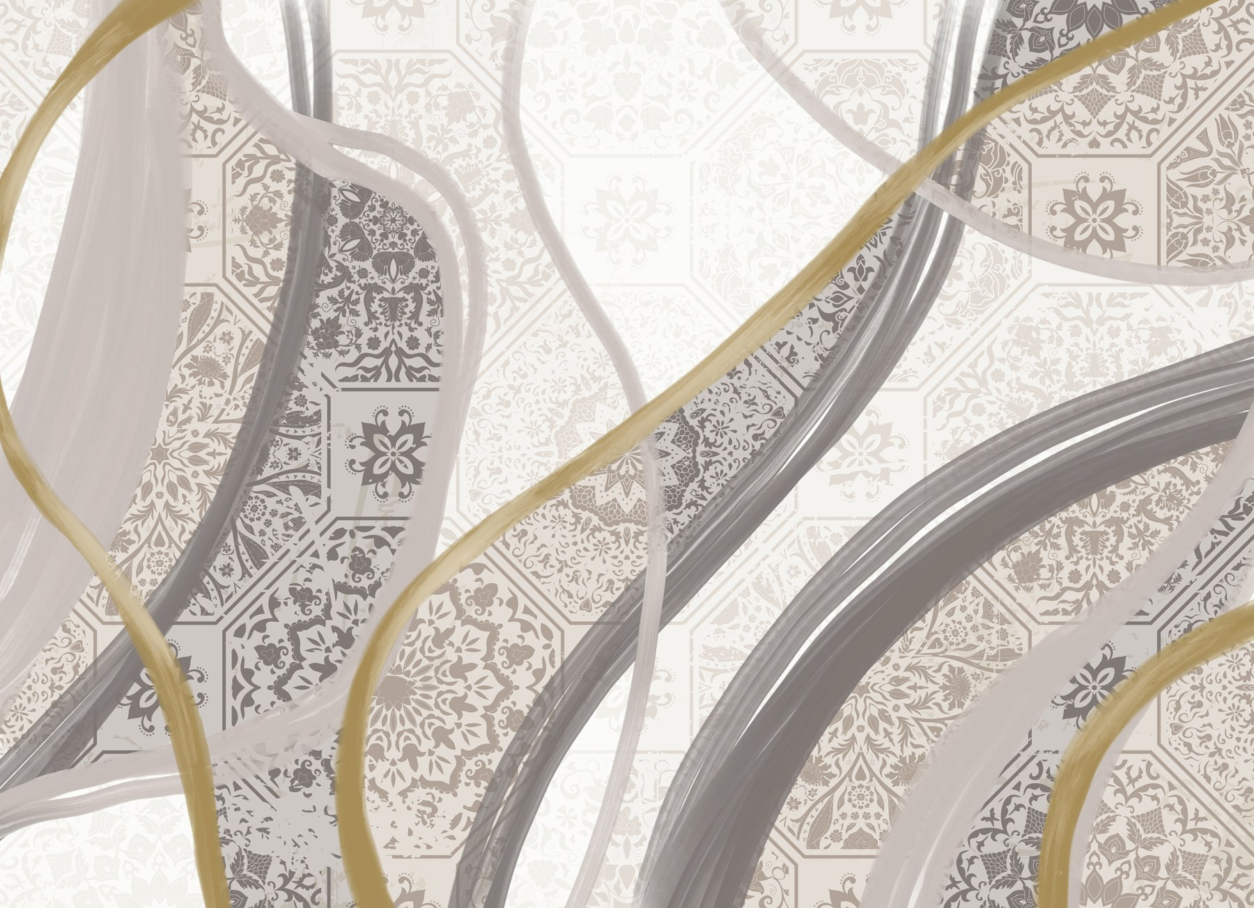 Sleek patterns in gentle hues Sleek patterns in gentle hues