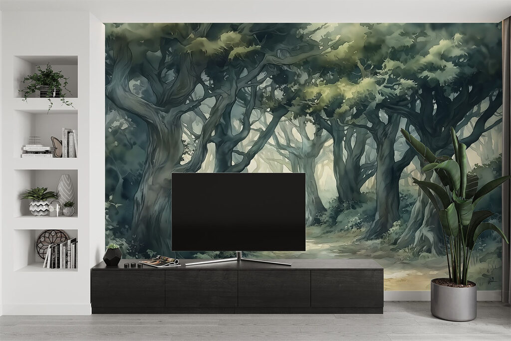 Path through a forest