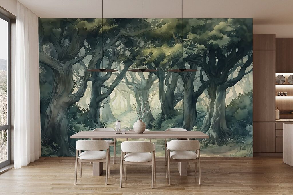 Path through a forest