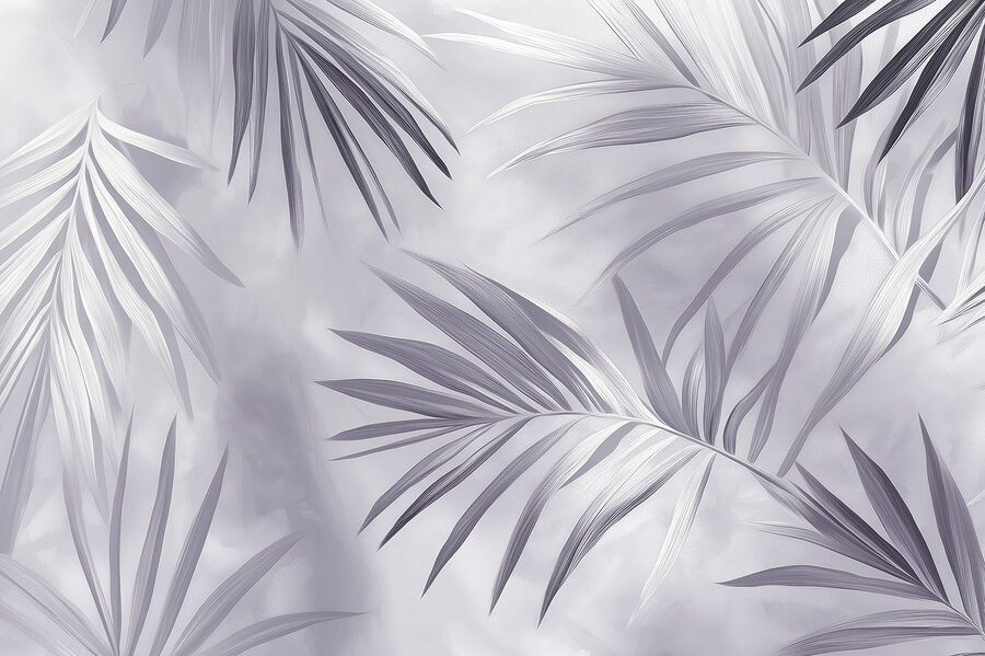 Nature's delicate foliage in muted tones Nature's delicate foliage in muted tones
