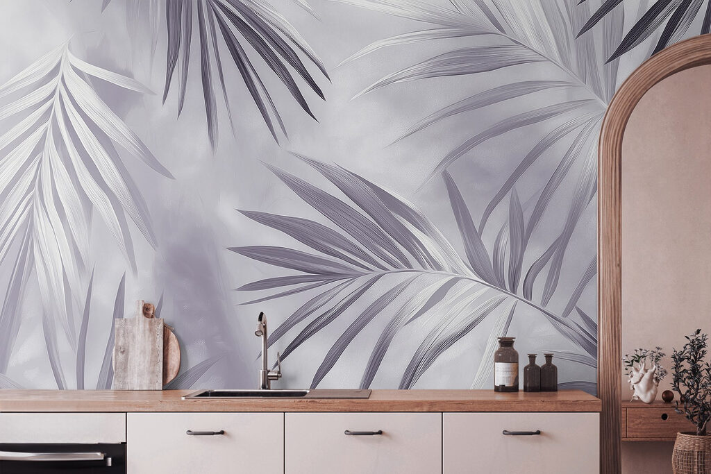 Nature's delicate foliage in muted tones Nature's delicate foliage in muted tones