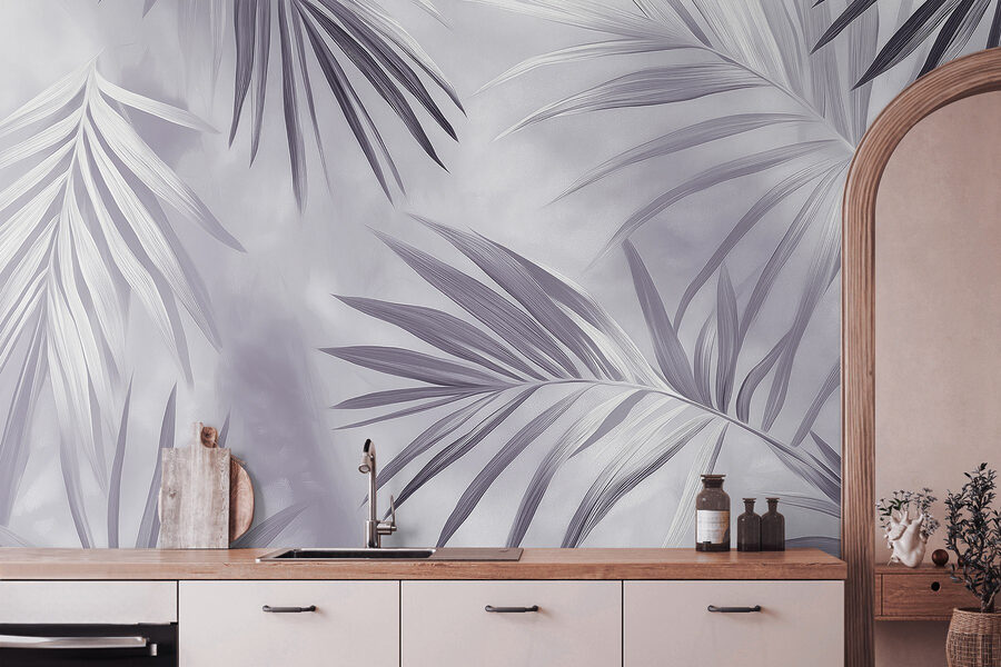 Nature's delicate foliage in muted tones Nature's delicate foliage in muted tones