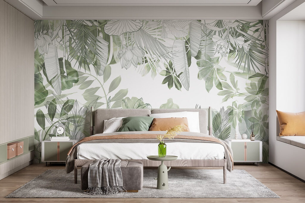 Botanical beauty in soft greens Botanical beauty in soft greens