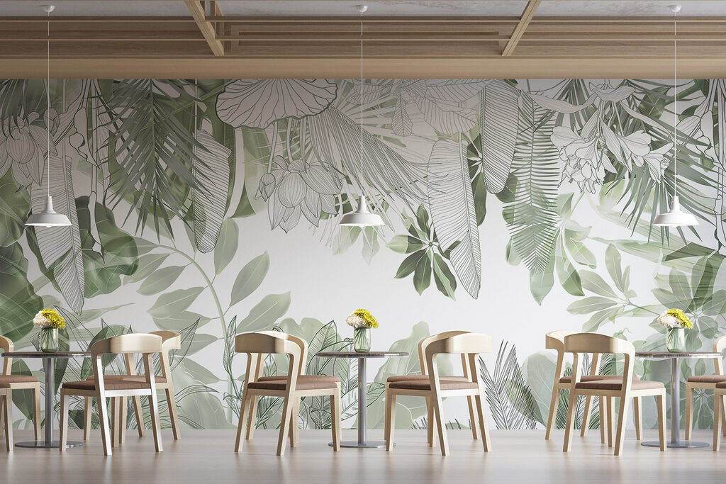 Скелясті гори з деревами та туманом Скелясті гори з деревами та туманом