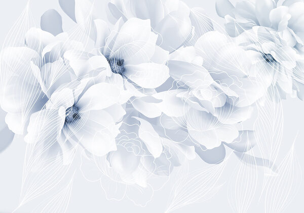 Soft petals in tranquil tones