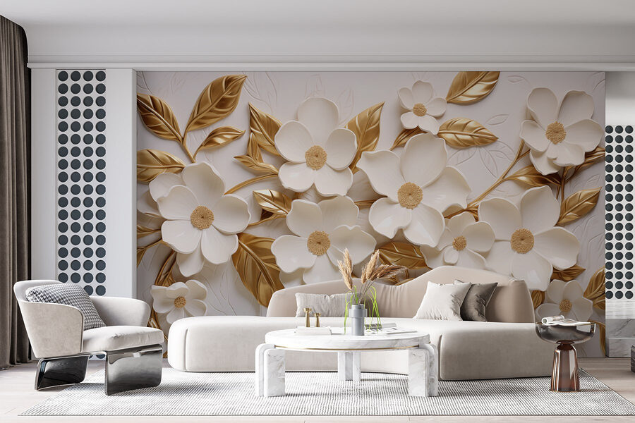 Elegant floral decor with soft colors Elegant floral decor with soft colors