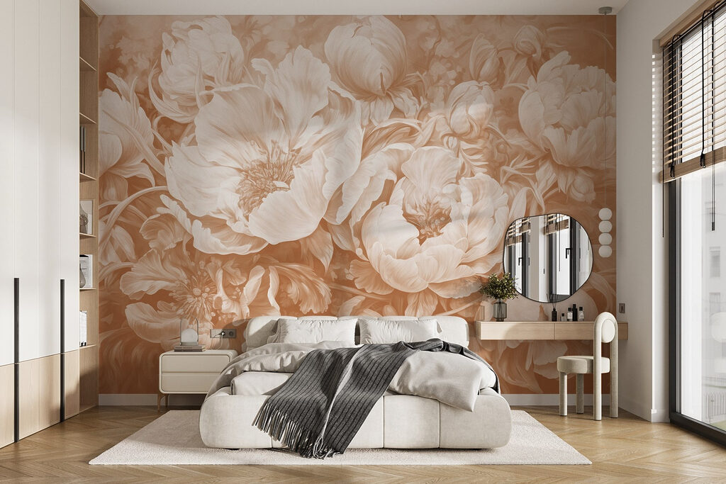 Delicate petals in soft hues