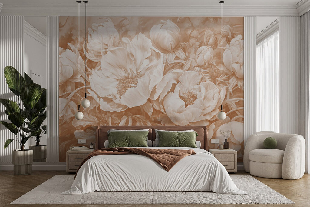 Delicate petals in soft hues
