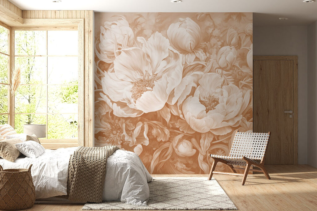 Delicate petals in soft hues