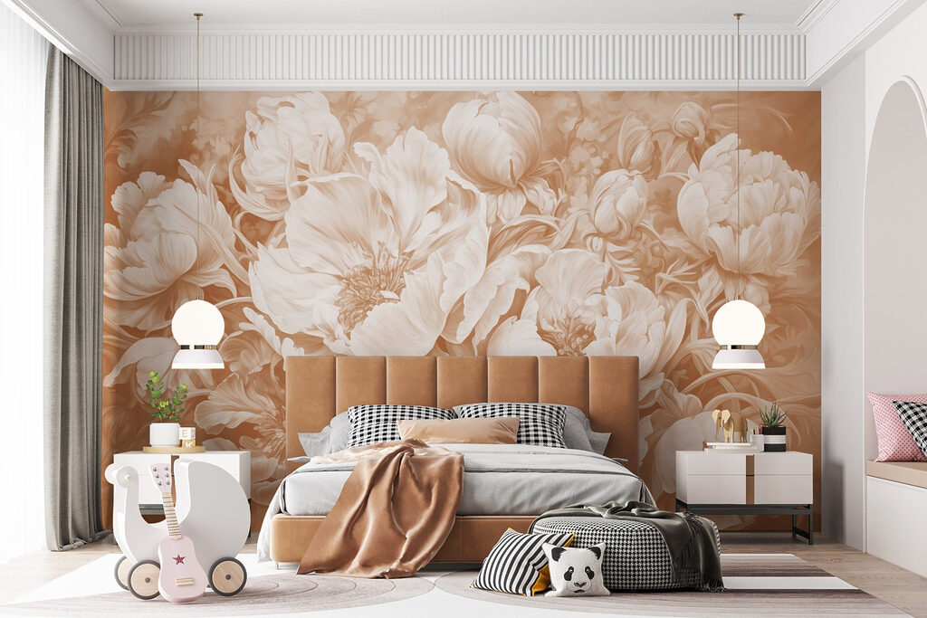 Delicate petals in soft hues