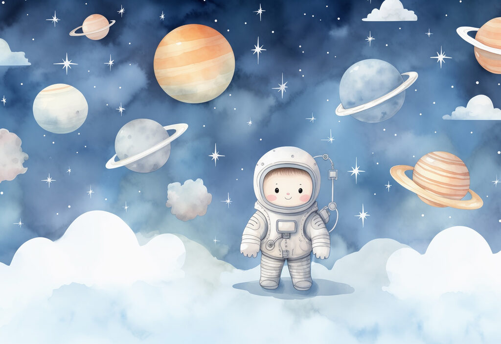Мультфільм про дитину в космосі Мультфільм про дитину в космосі